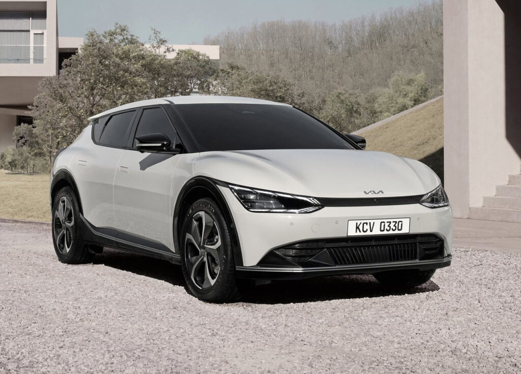 Primeras imágenes del nuevo EV6, el primer KIA exclusivamente eléctrico