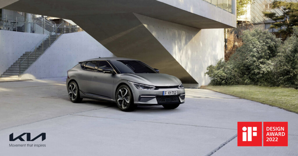 El Kia EV6 triunfa en los prestigiosos iF Design Awards 2022