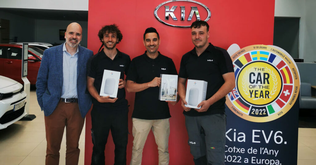 Kia reconoce el trabajo de Garancar por sus resultados en la satisfacción de sus clientes de posventa