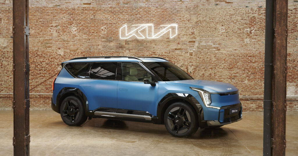 Las llantas del Kia EV9 son claves en el desempeño de este SUV eléctrico