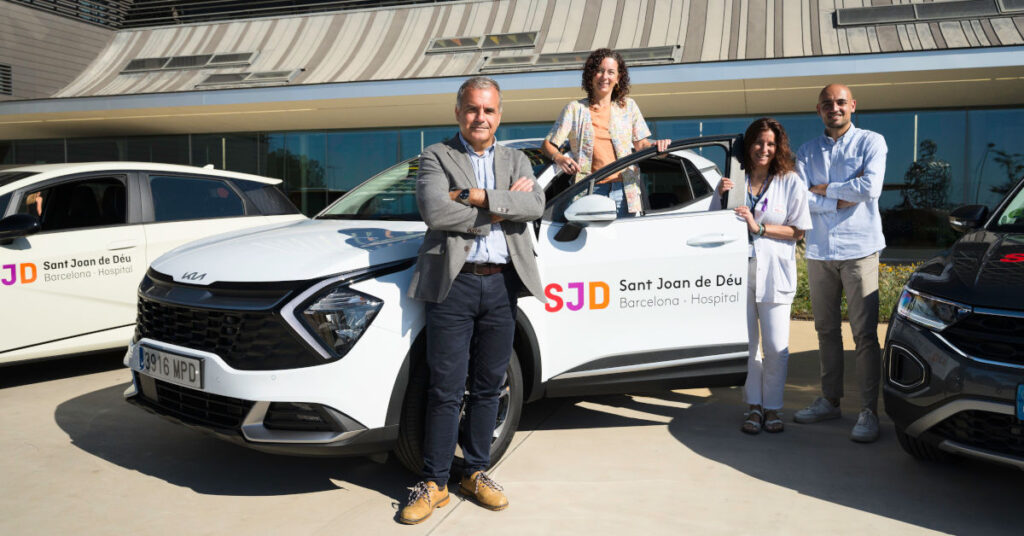 QUADIS ARmotors cede un Kia Sportage al Hospital Sant Joan de Deu para facilitar la movilidad del personal sanitario